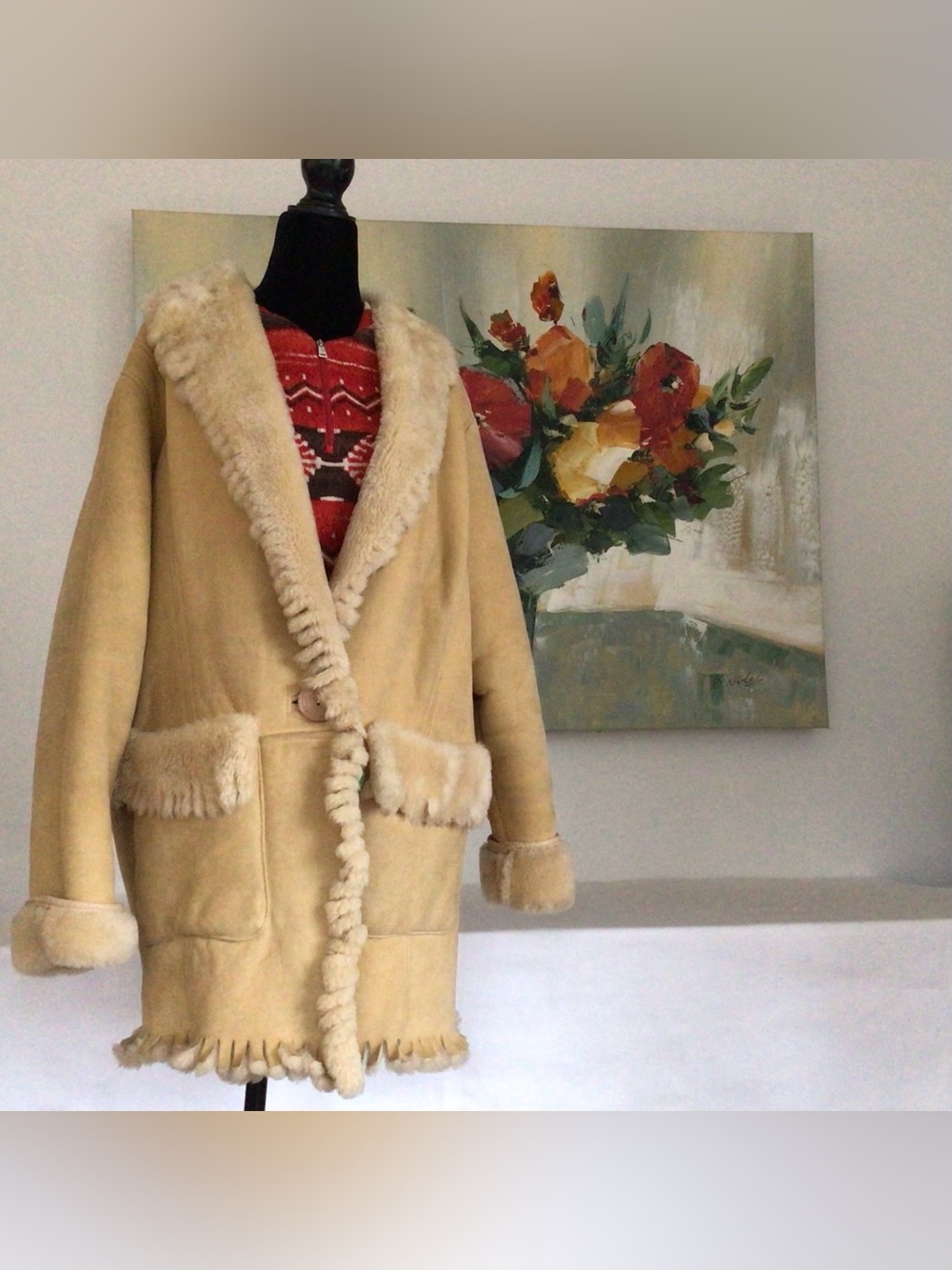 Vintage Shearling Coat by Neto 🇨🇦